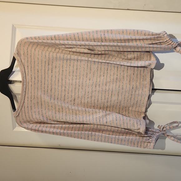 Pink Striped Sweater - Picture 2 of 2